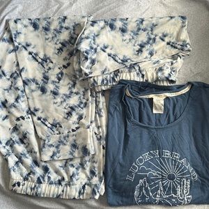 Lucky Brand pajama set